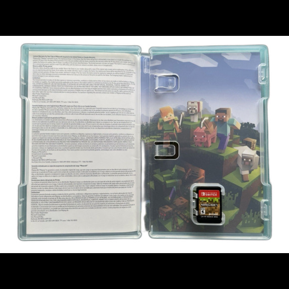 Minecraft Nintendo Switch Game Super Mario Mash-Up Edition No Manual Tested - Picture 2 of 3